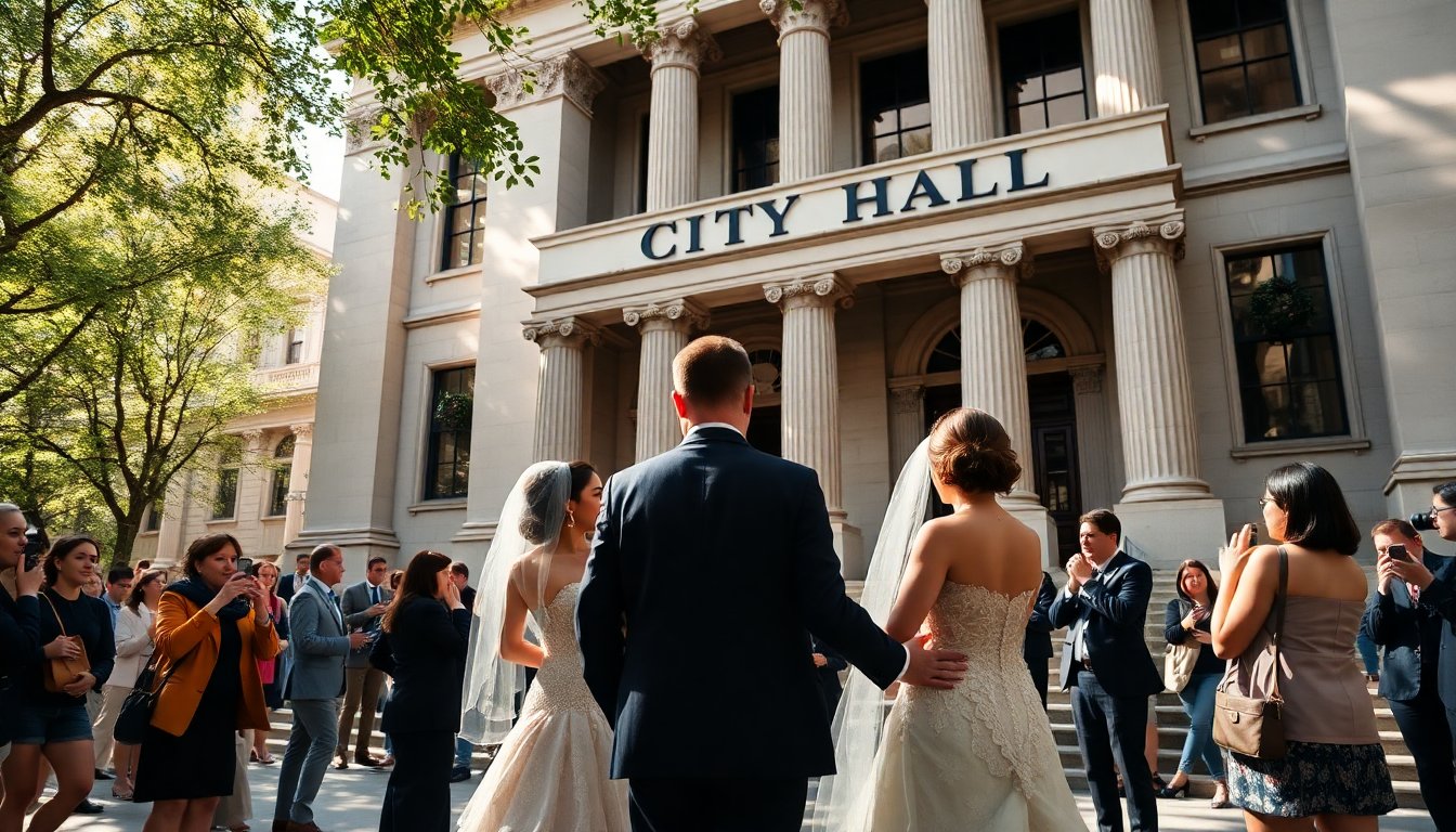 Discovering Romantic Weddings at Manhattan’s City Hall