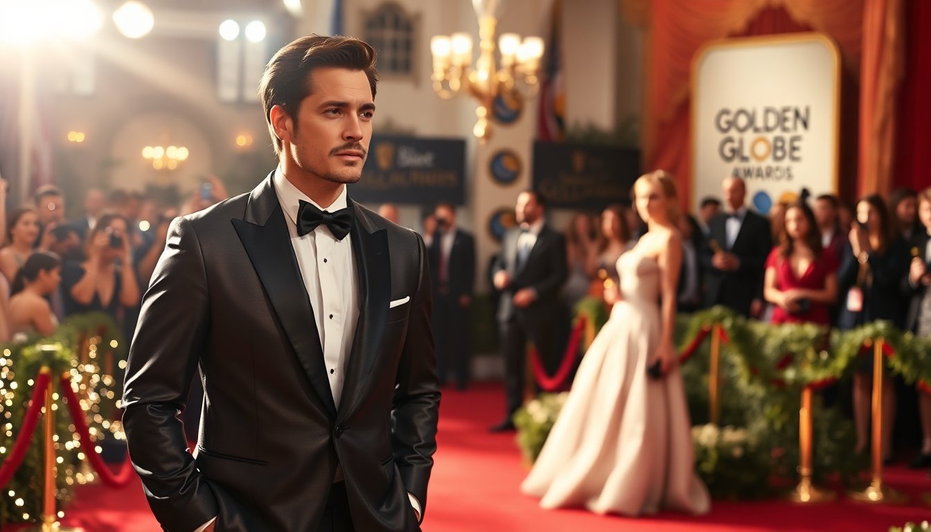 Orlando Bloom’s Rare Public Appearance Stuns at the Golden Globes
