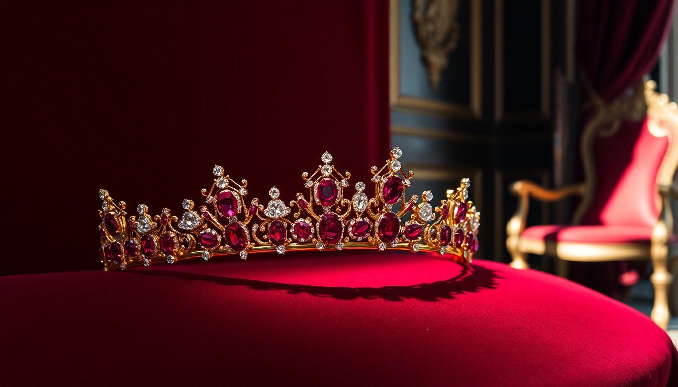 Unveiling the History of Máxima’s Exquisite Mellerio Ruby Tiara