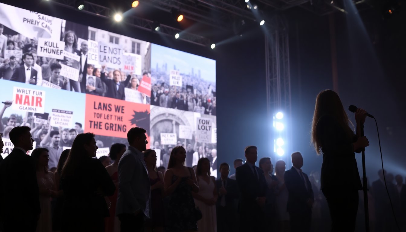 Billie Eilish criticized for her remarks about stolen land at the Grammys