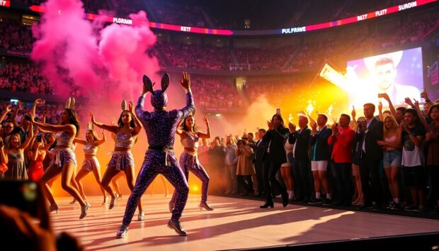 celebrities shine during bad bunnys super bowl halftime performance 1770644074