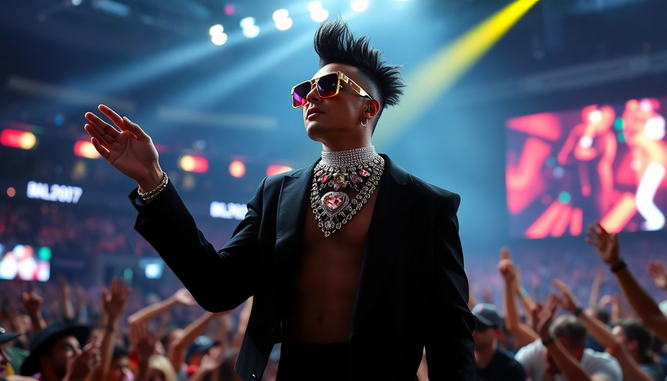 Exploring Bad Bunny’s striking jewelry at Super Bowl 2026