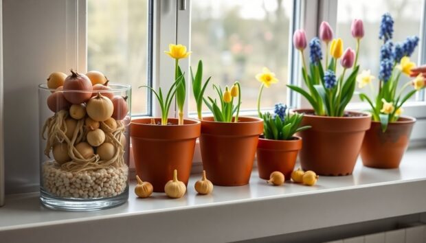 how to force spring bulbs in containers for early color 1771669732