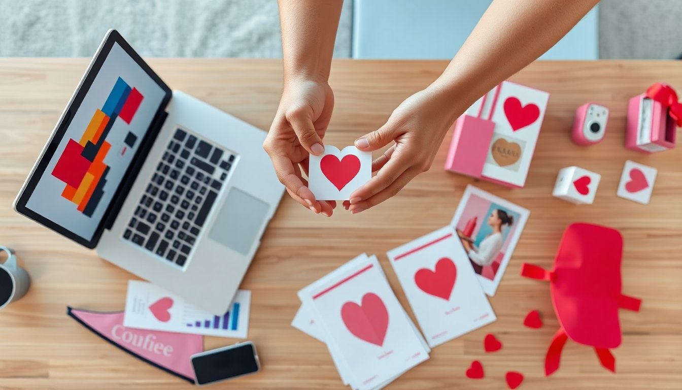 How visual cover letters and Valentine’s campaigns boost professional and style visibility