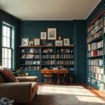 inside alison piepmeyers book filled brooklyn brownstone with dramatic paint 1772005868