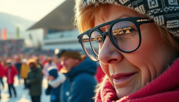 princess anne dazzles in stylish adidas eyewear at the milano cortina games 1770850414
