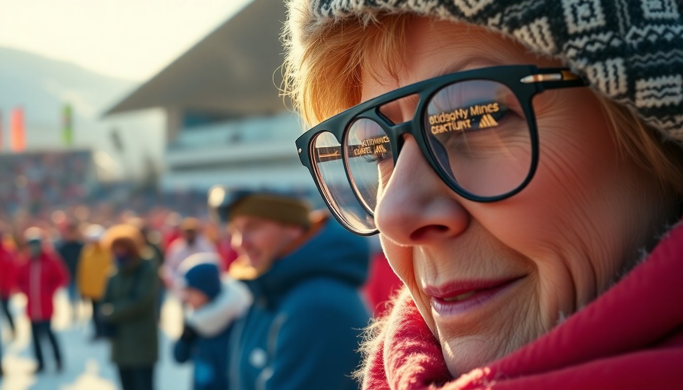 Princess Anne Dazzles in Stylish Adidas Eyewear at the Milano-Cortina Games