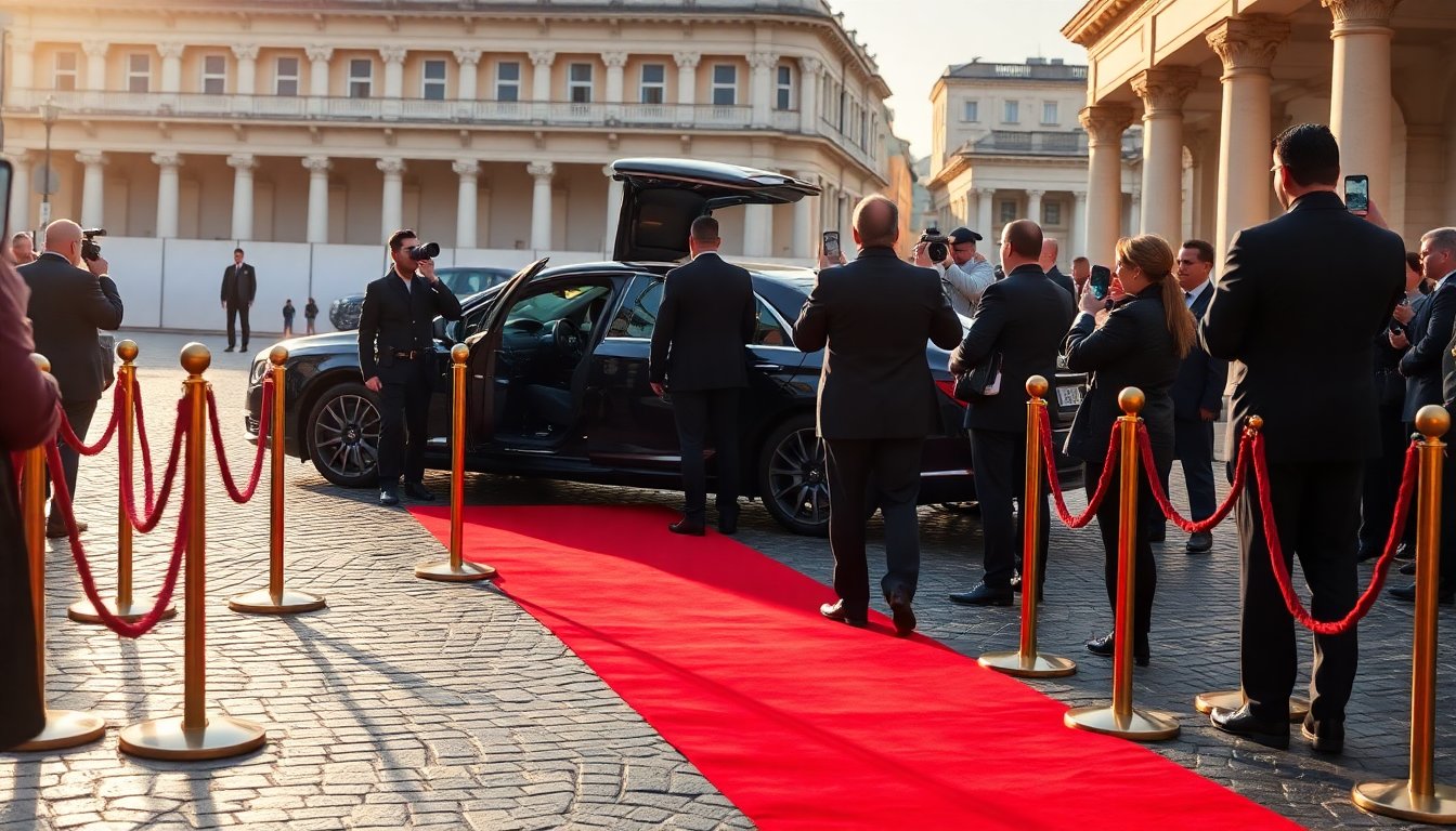 star-studded arrivals and red carpet moments in milan