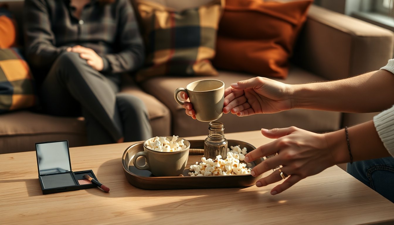 unconventional date ideas and a beauty-inspired movie night