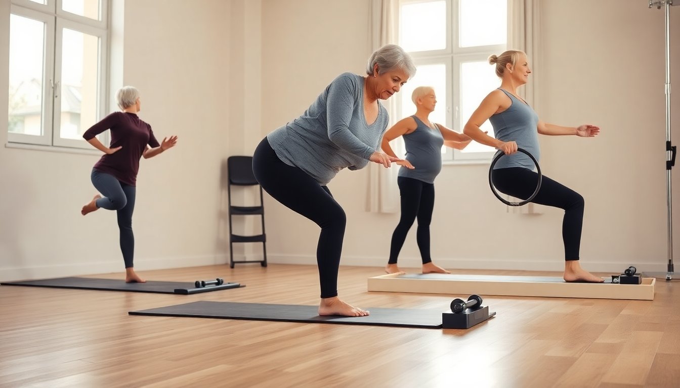 why pilates benefits women over 60 and how to start