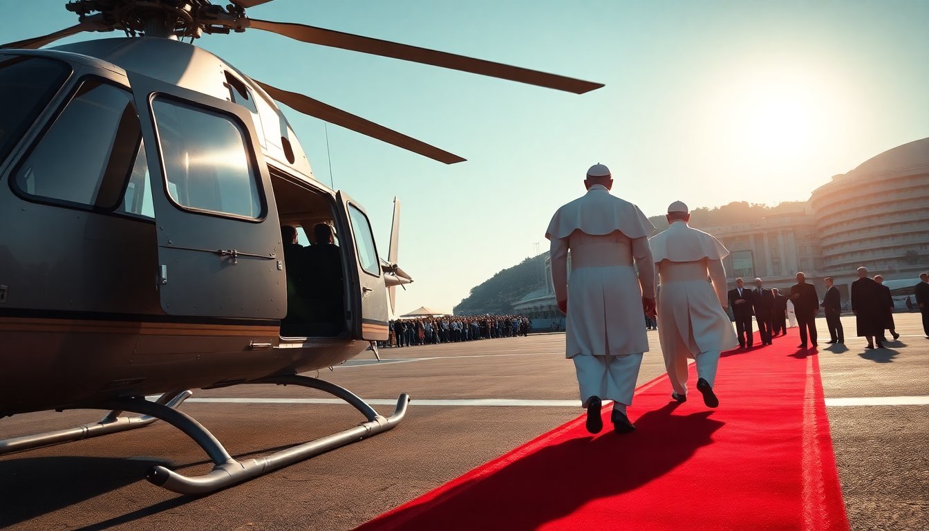 Historic papal visit brings Pope Leo XIV to Monaco palace and stadium