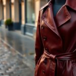 how a burgundy leather trench refreshes your spring wardrobe 1772747587