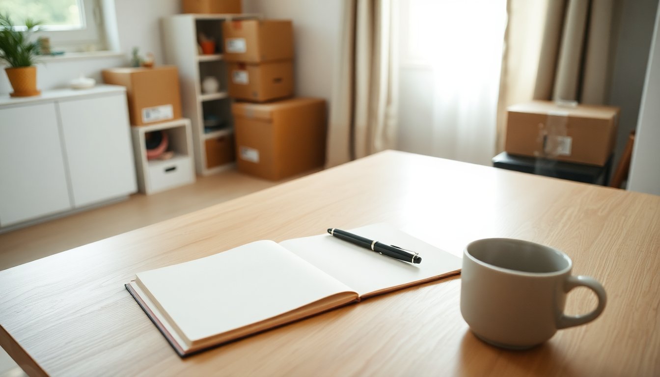How downsizing led to a personal writing space and a fresh chapter