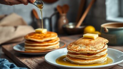 how to make salted butter pancakes with malted milk and ghee 1773287505