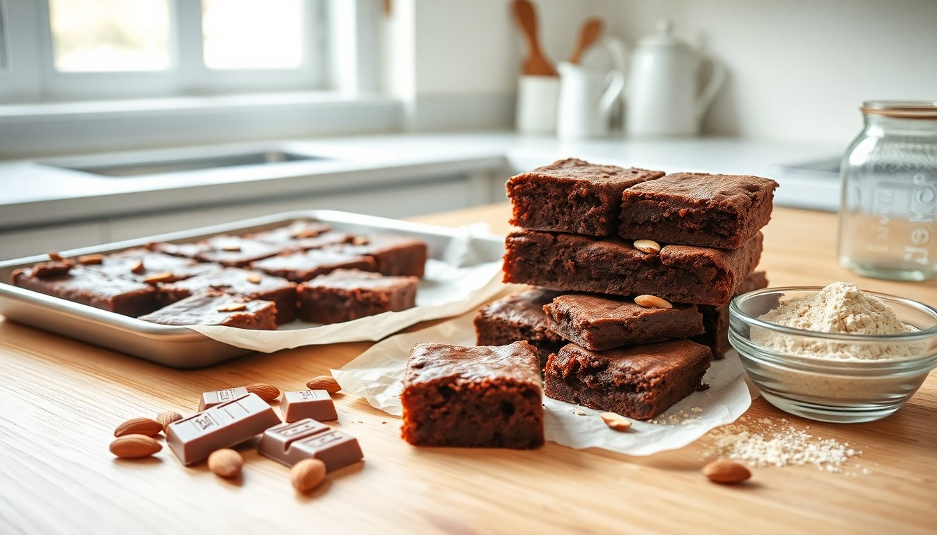 Milk chocolate favorites and the best almond flour brownies