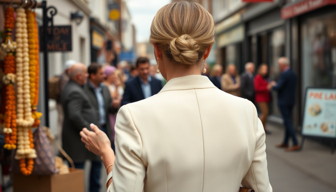 Princess of Wales celebrates Leicester community in white with Sézane earrings