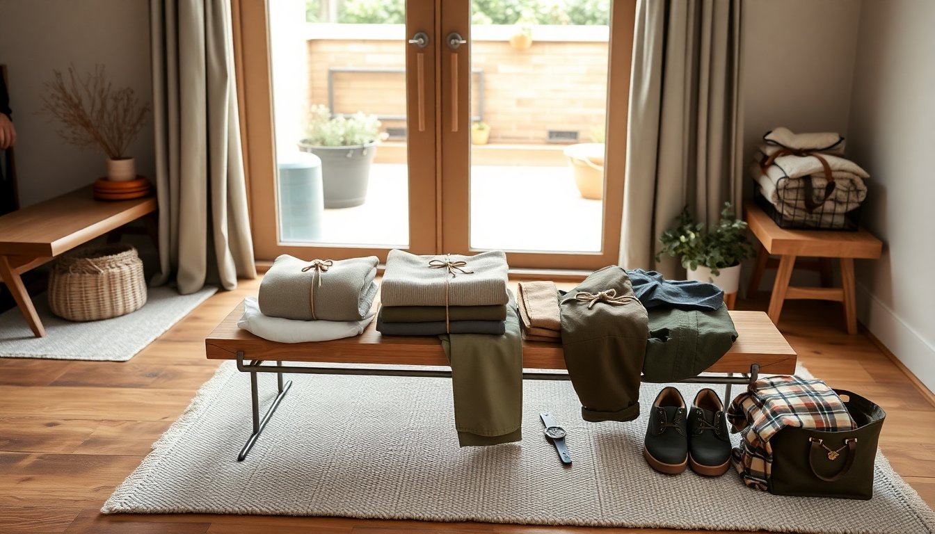 Simple outfit plan from stylist Laura Tully for busy parents