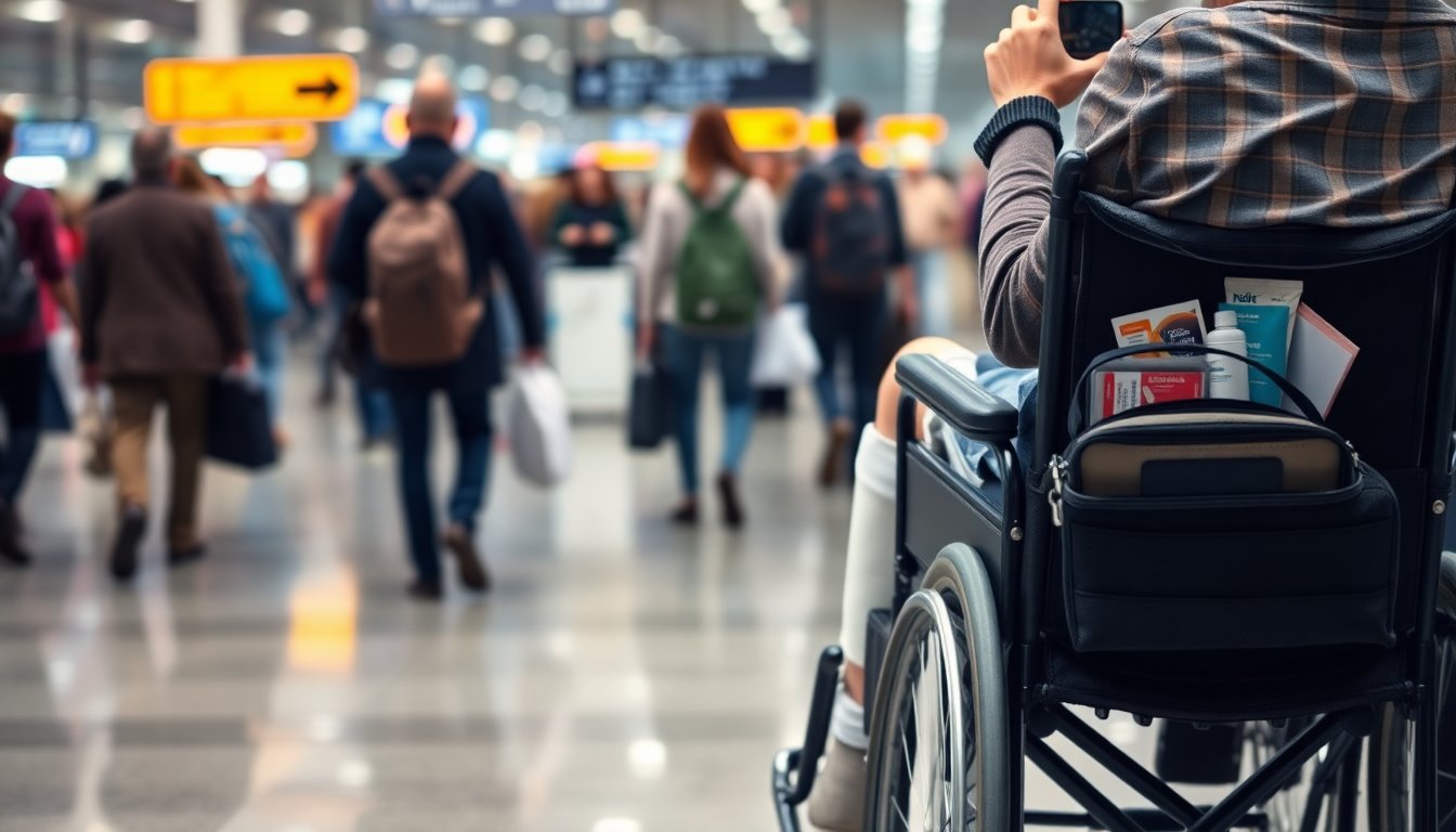 Smart strategies for flying with an injury or chronic condition