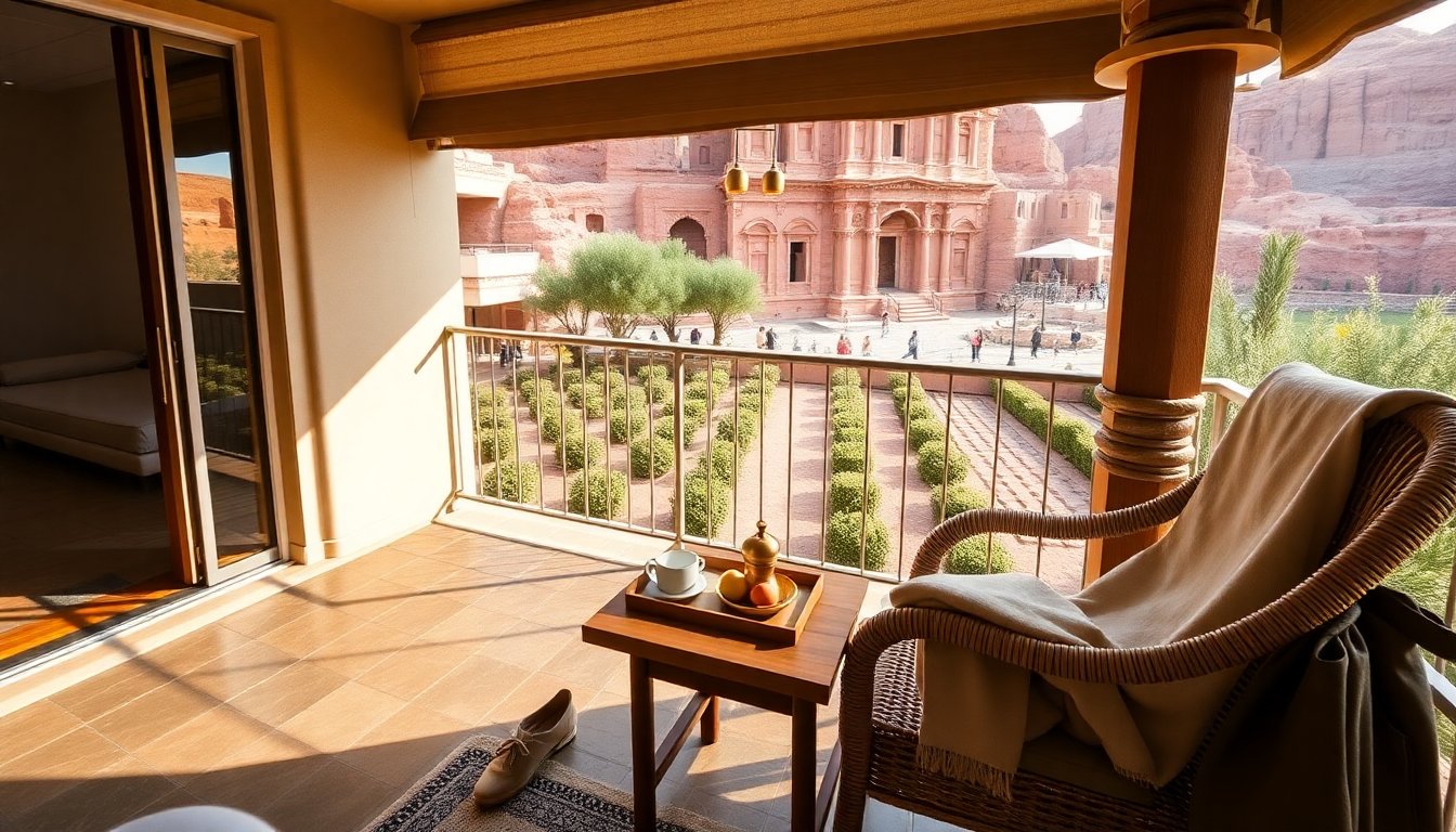Stay at Mövenpick Resort Petra for luxury rooms and prime location