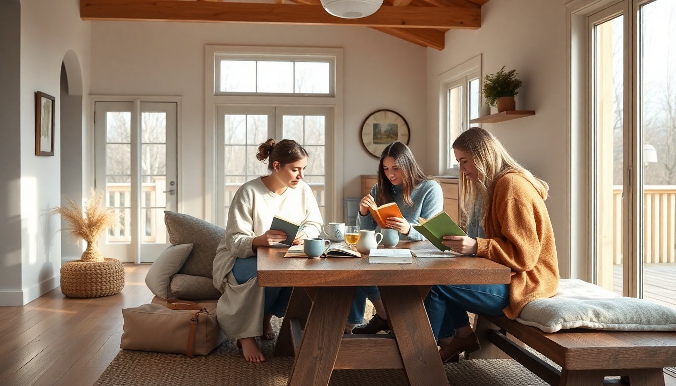 Try a reading retreat for your next girls’ trip