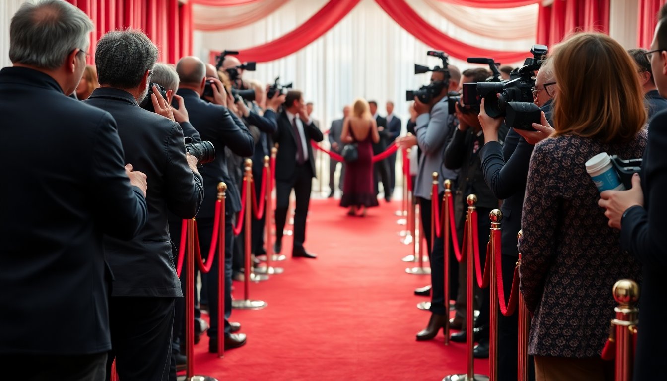 Why red carpet photography is less chaotic and more collaborative