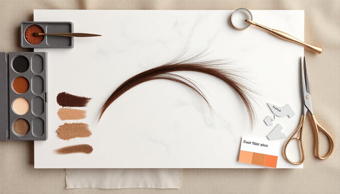Simple steps to perfect brow shape and color
