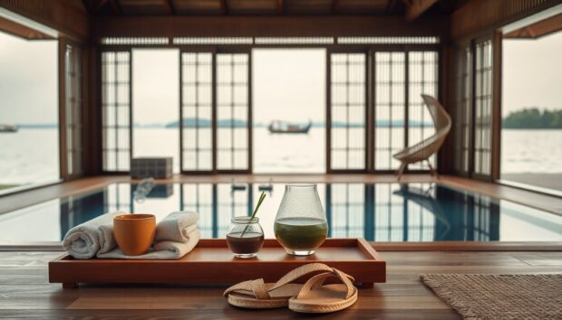 Wellness-inclusive pool villa retreat in Hoi An
