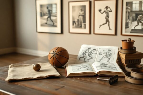 How art and sport intersect in friendships, films, and collections