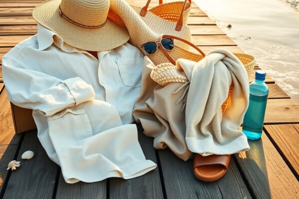 Lightweight summer outfits for parks, museums, and seaside trips