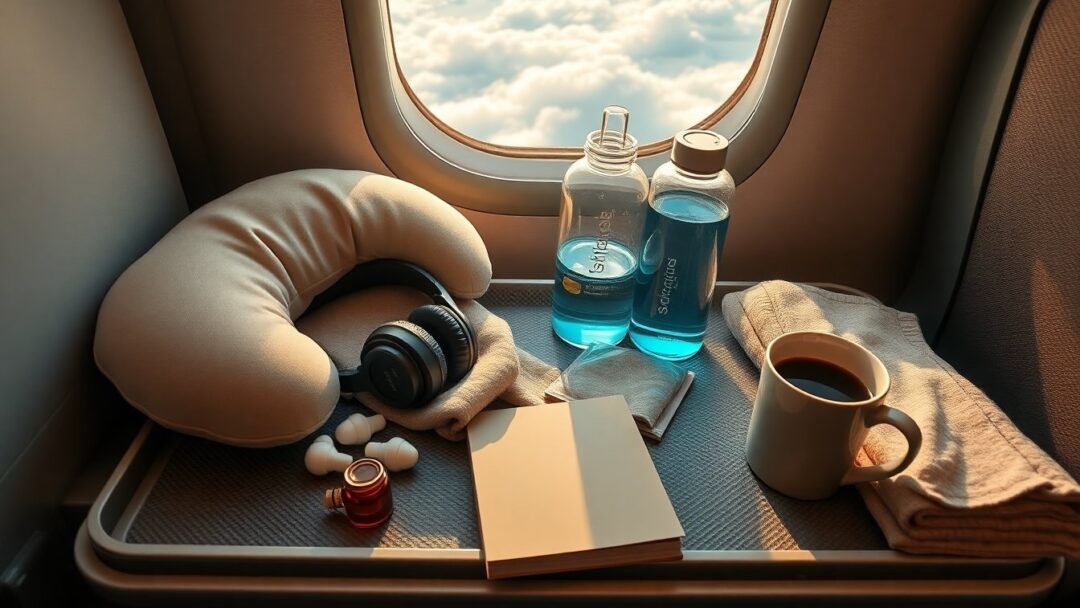 Long-haul travel tips for managing comfort on long international flights