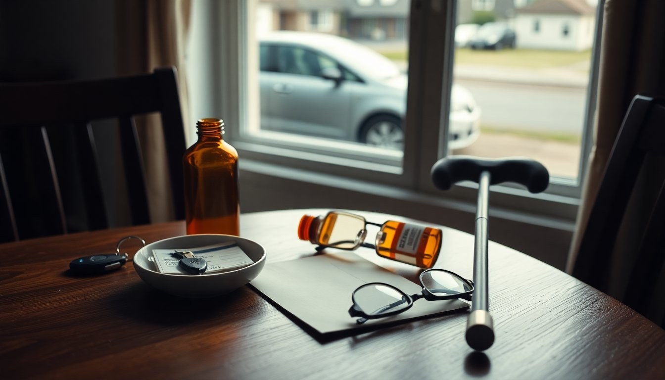 When a doctor's decision changed our routines: lessons from revoking a driver's license