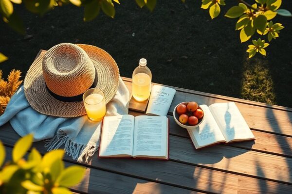 Easy summer checklist for relaxed weekends and small joys