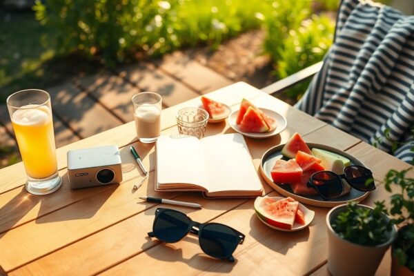 Easy summer checklist for slow days and small joys