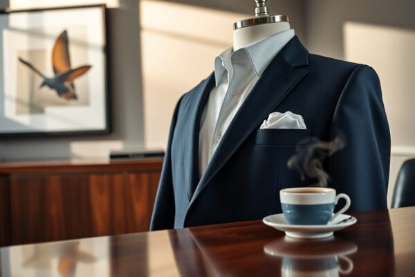 Elevating office and evening wear with stylish suits