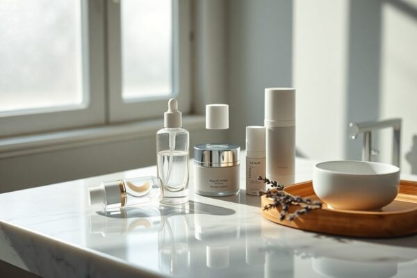 Firming skincare routine without injections