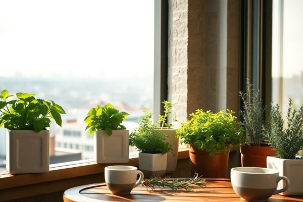 Growing herbs on balconies and patios: a guide to urban gardening