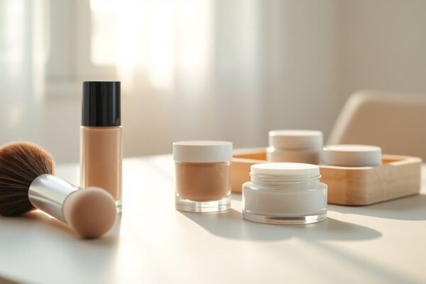makeup essentials for mature skin with a subtle glow