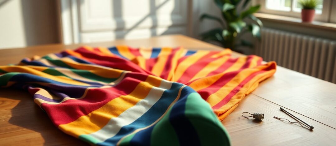 Summer 2026 fashion trend: colorful striped trousers
