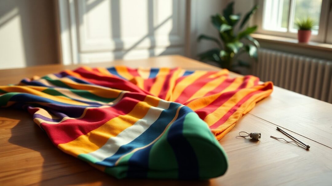 Summer 2026 fashion trend: colorful striped trousers