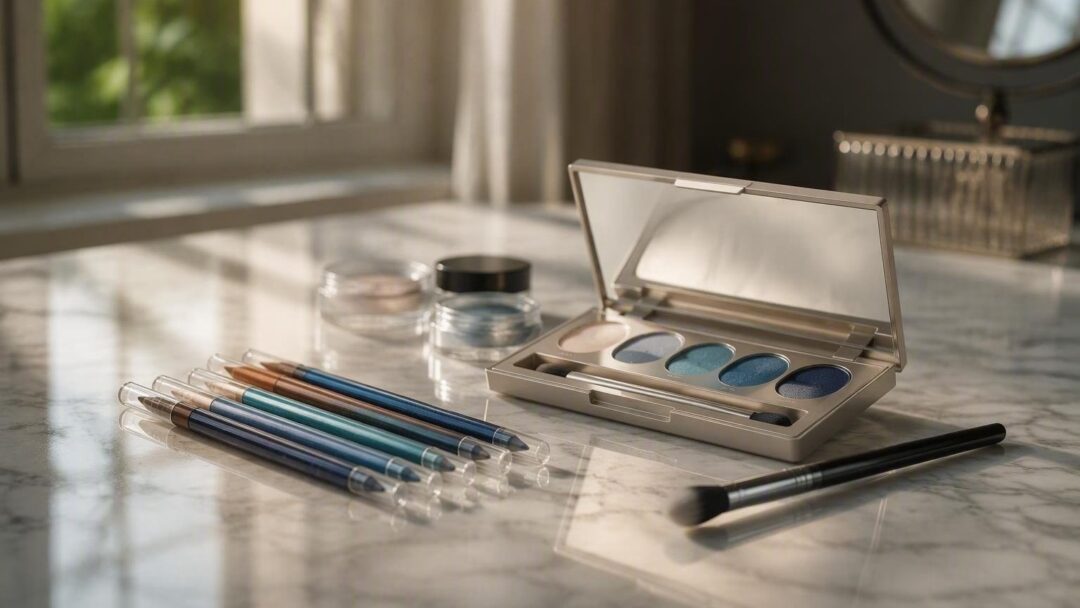 Enhancing blue eyes with the right makeup shades and techniques