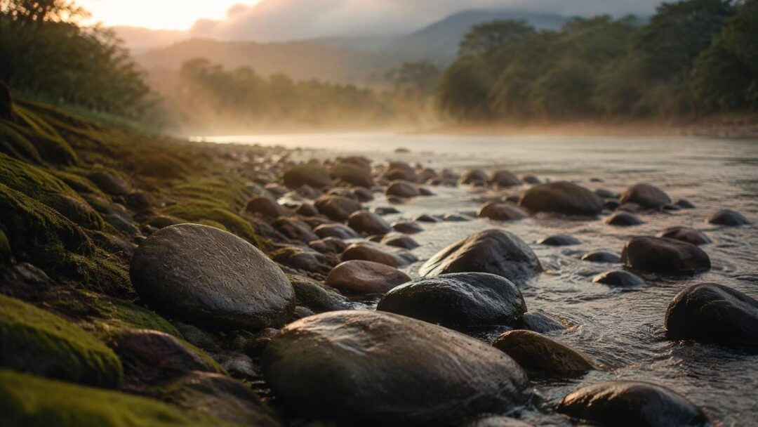 How life's challenges shape us: lessons from river rocks