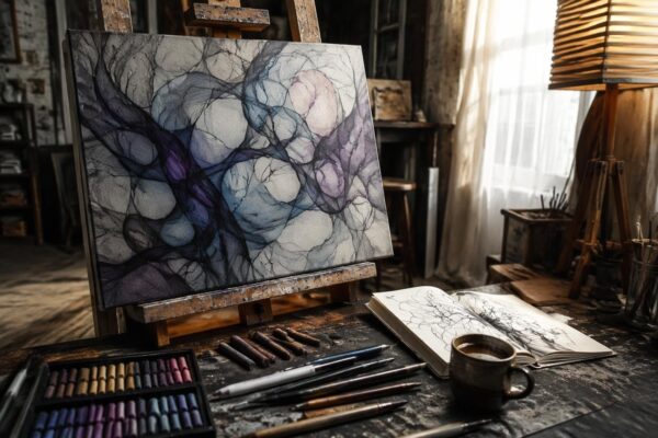How to reinterpret neurographic art for personal expression