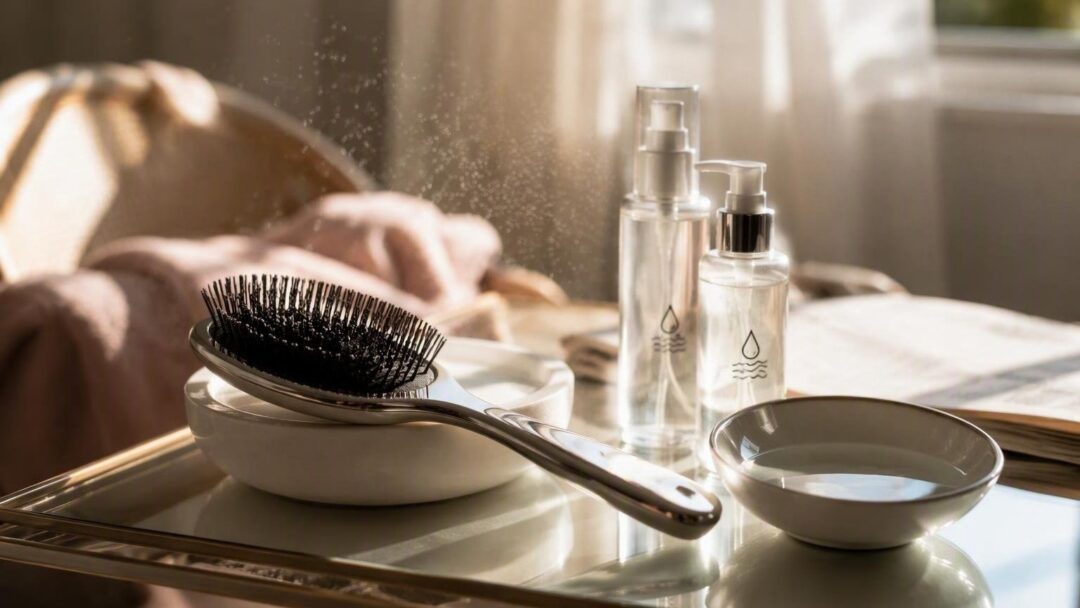 Mastering the polished wet look without greasiness or crunch