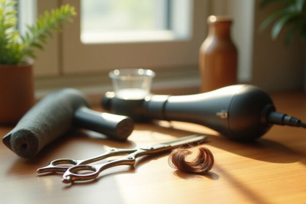 Safe dusting and micro-trim method for maintaining shape between salon visits