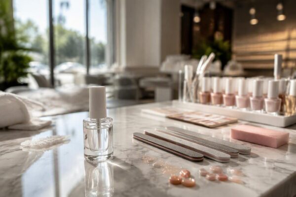 Achieving a flawless bare-look manicure at home