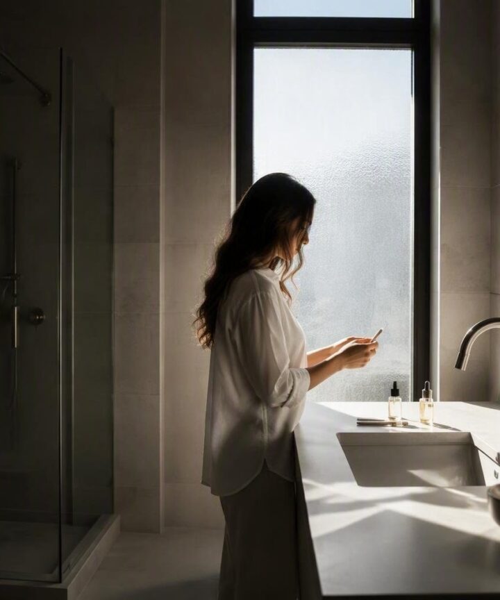 At home care routine for healthy nails