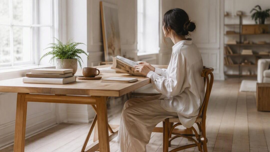 Designing a stylish and happy solo life with intentional routines