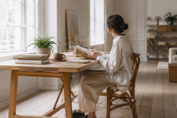 Designing a stylish and happy solo life with intentional routines