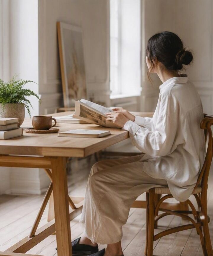 Designing a stylish and happy solo life with intentional routines