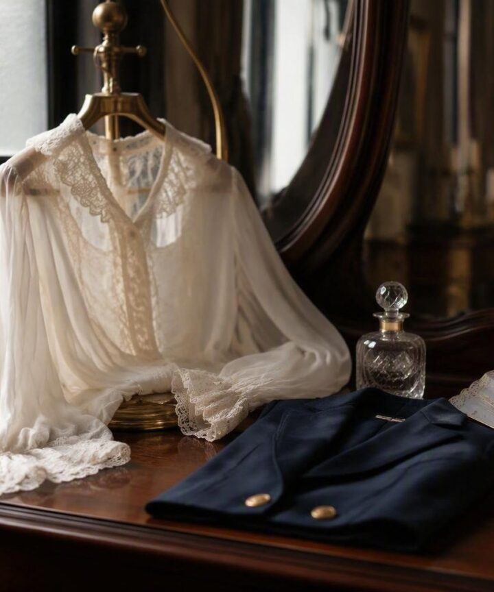 Lingerie as outerwear: luxe lace styling